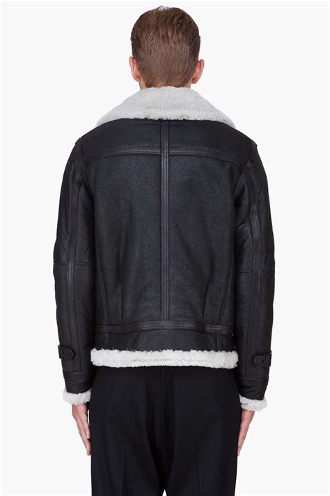 givenchy aiator|Aviator jacket in shearling .